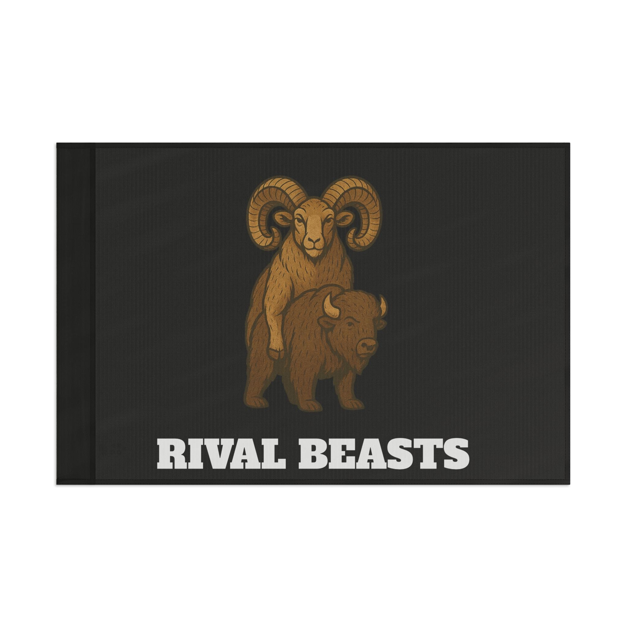 Ram & Buffalo Flag